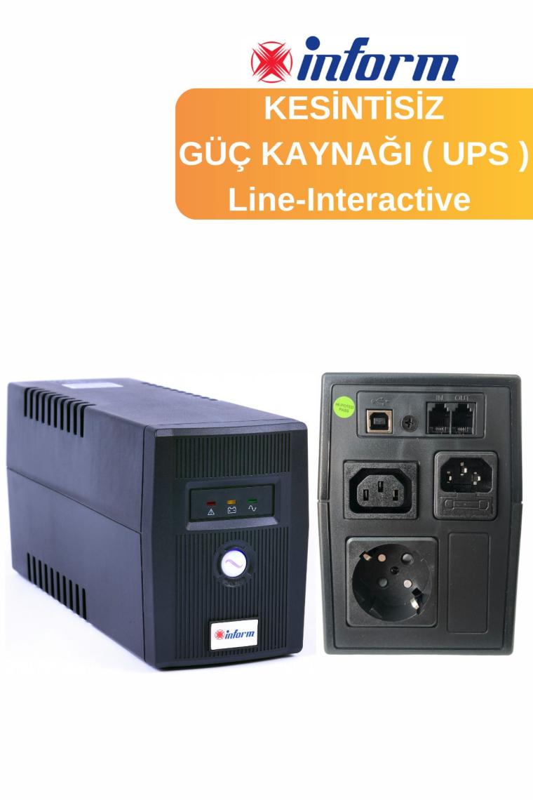 İnform Guardian 600A 7-20 dk 600 VA Güç Kaynağı UPS