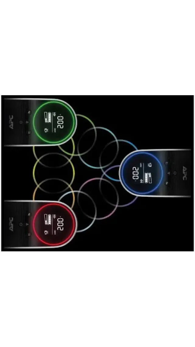 Apc BGM2200B-GR Gaming Ups 2200VA 1320W Kesintisiz Güç Kaynağı Rgb ve USB Çıkışlar