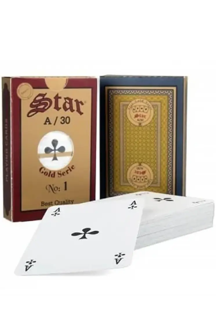 Star Gold Oyun Kağıdı (Tek Deste)