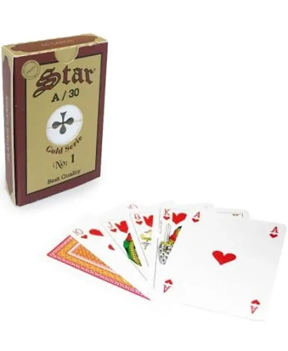 Star Gold Oyun Kağıdı (Tek Deste)