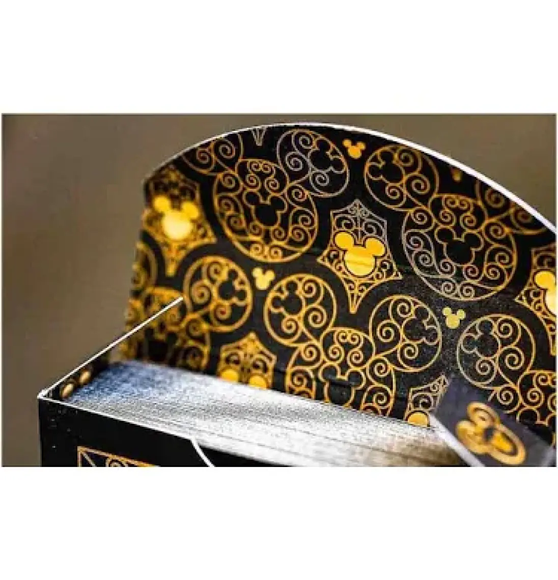 Bicycle Disney Mickey Mouse Black And Gold Premium Oyun Kağıdı Iskambil Destesi