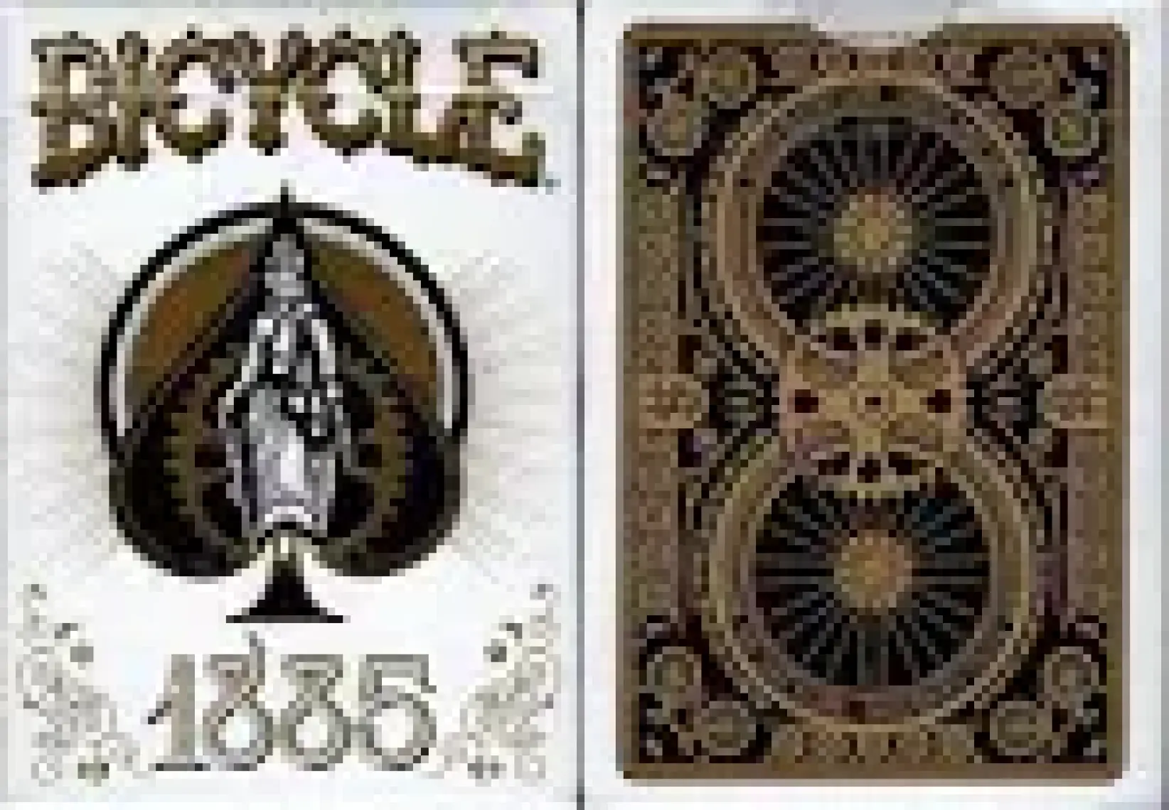 Bicycle 1885 Kartı Koleksiyonluk Oyun Kağıdı Kartları Destesi