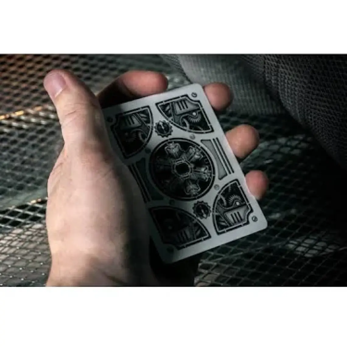 Bicycle Steampunk Silver Gümüş Poker İskambil Oyun Kartı Kağıdı Destesi Koleksiyonluk Cardistry Kartları