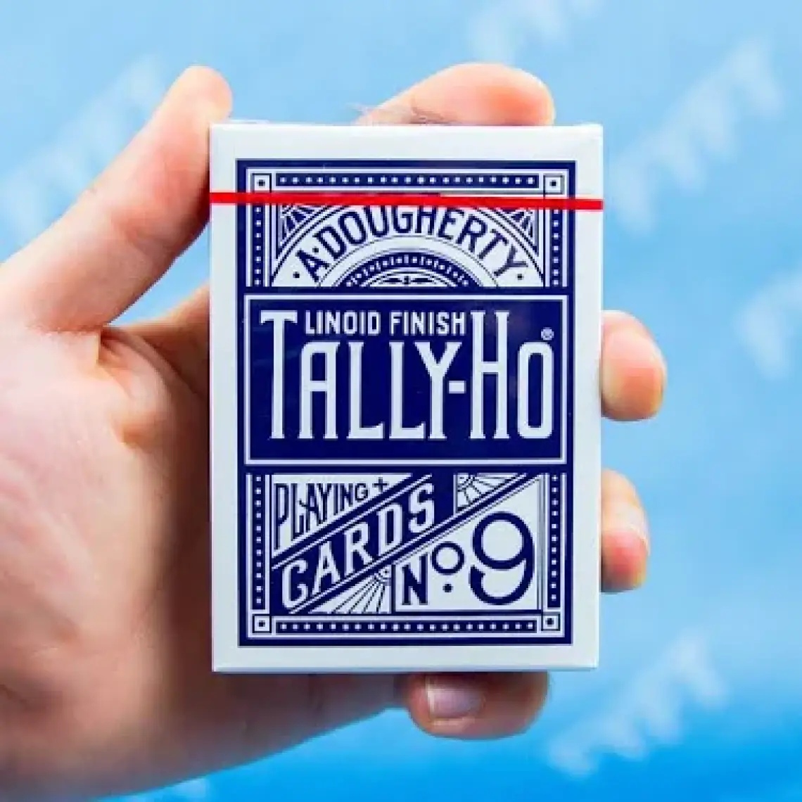 Tally-Ho Standart Oyun Kağıdı Destesi Tally Ho Standard Index Oyun Kartı 2'li Mavi ve Kırmızı