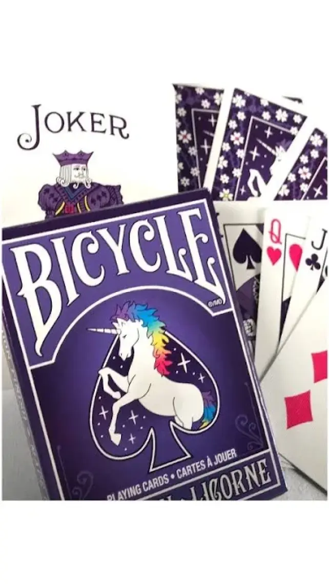 Bicycle Unicorn Premium Koleksiyonluk İskambil Oyun Kağıdı Kartları