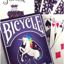 Bicycle Unicorn Premium Koleksiyonluk İskambil Oyun Kağıdı Kartları