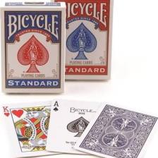 Bicycle Standart Index Poker İskambil Oyun Kartı Kağıdı Destesi 2'li Mavi Kırmızı