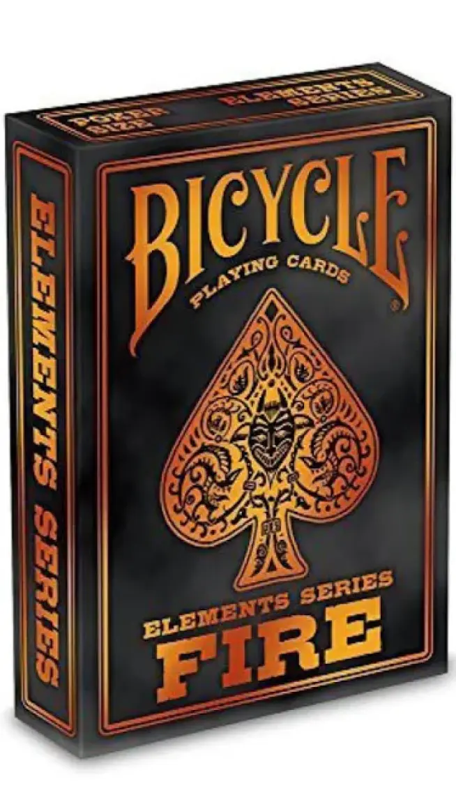 Bıcycle Elements Fire Poker İskambil Oyun Kartı Kağıdı Destesi Koleksiyonluk