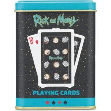 Rick And Morty Iskambil Kağıdı (Metal Kutulu)