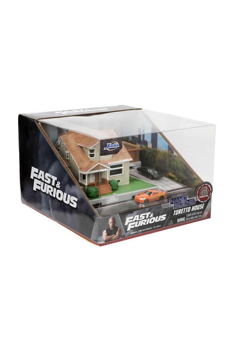 Hızlı Ve Öfkeli Nano Scene Dom Toretto's House Diorama Set