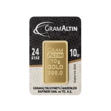 10 gram Altın (995) 24 Ayar Külçe Altın