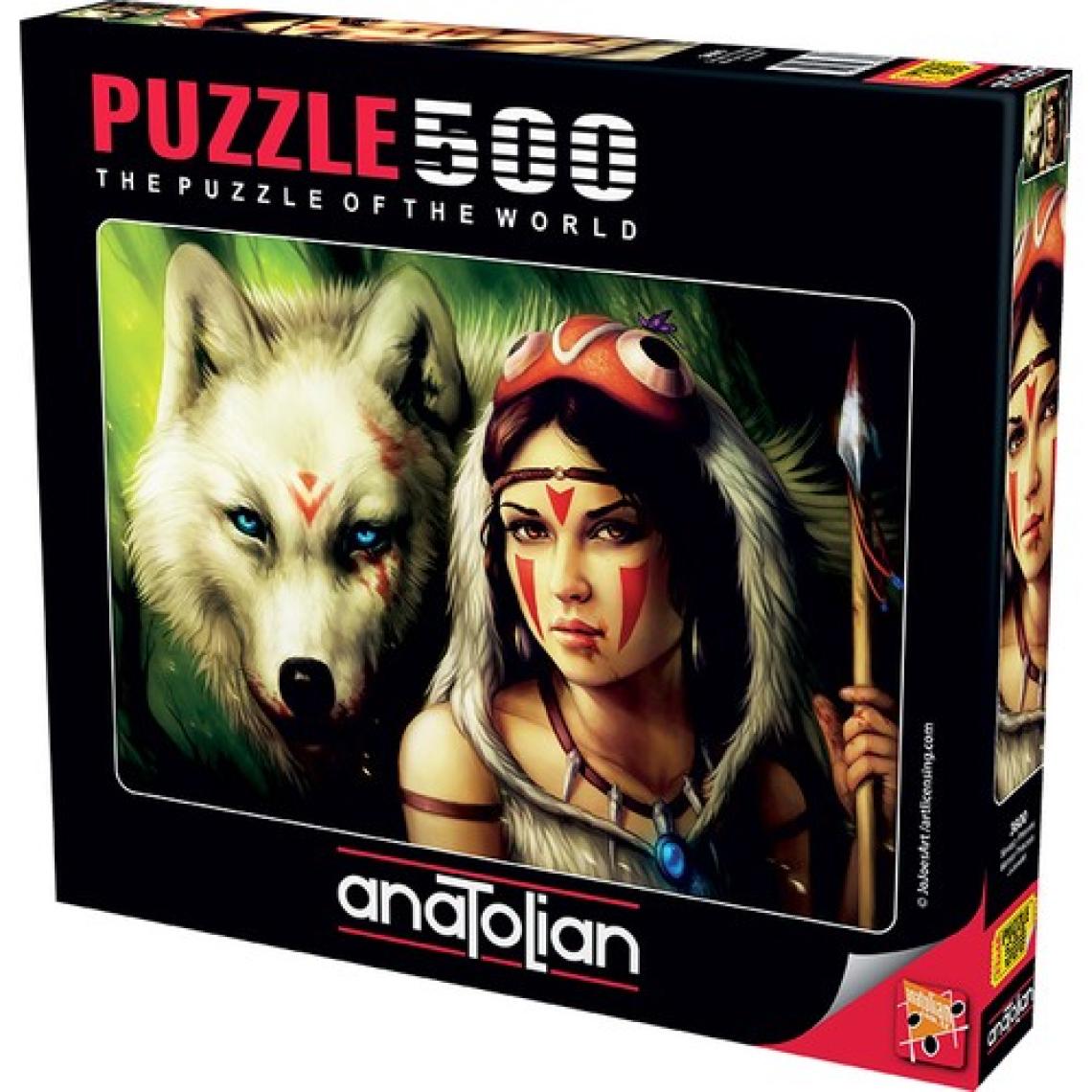 Anatolian 500 Parçalık Puzzle / Savaşçı Prenses - Kod 3600