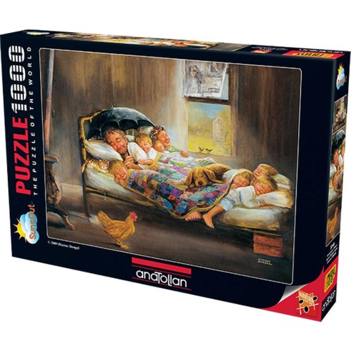Anatolian 1000 Parçalık Puzzle / Mutluluğun Resmi - Kod 3048