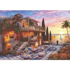 Anatolian 3000 Parçalık Puzzle - Akdenizde Romantizm 4911
