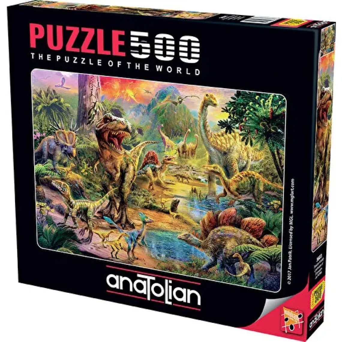 Anatolian 500 Parçalık Puzzle / Dinozor Krallığı - Kod 3603