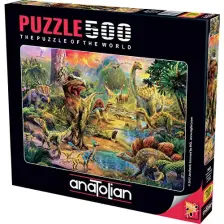 Anatolian 500 Parçalık Puzzle / Dinozor Krallığı - Kod 3603