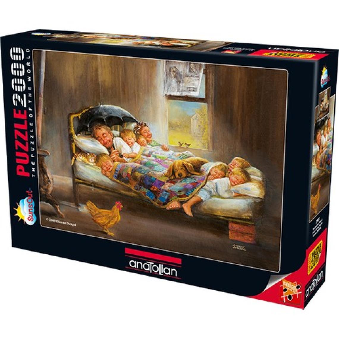 Anatolian 2000 Parçalık Puzzle - Mutluluğun Resmi 3900