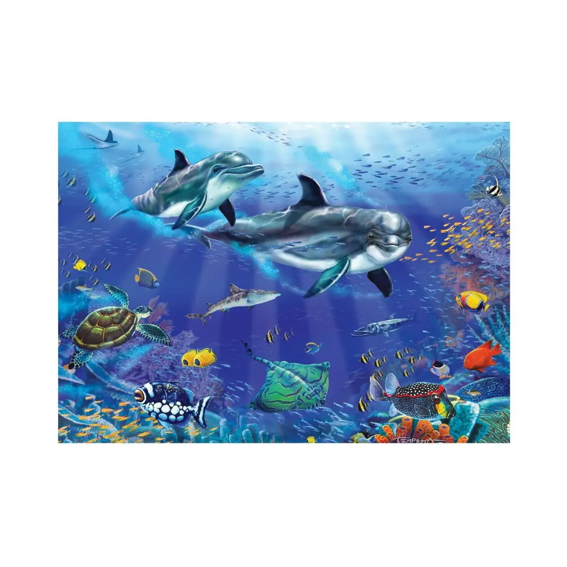 Puzz Puzzle Akvaryum (500 Parça)