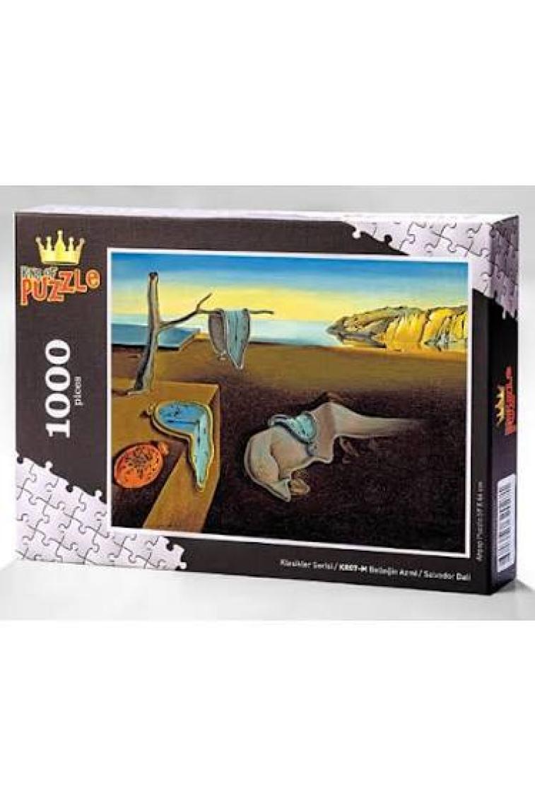 King Of Puzzle Belleğin Azmi - Salvador Dali Ahşap Puzzle 1000 Parça (KR07-M)
