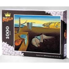 King Of Puzzle Belleğin Azmi - Salvador Dali Ahşap Puzzle 1000 Parça (KR07-M)