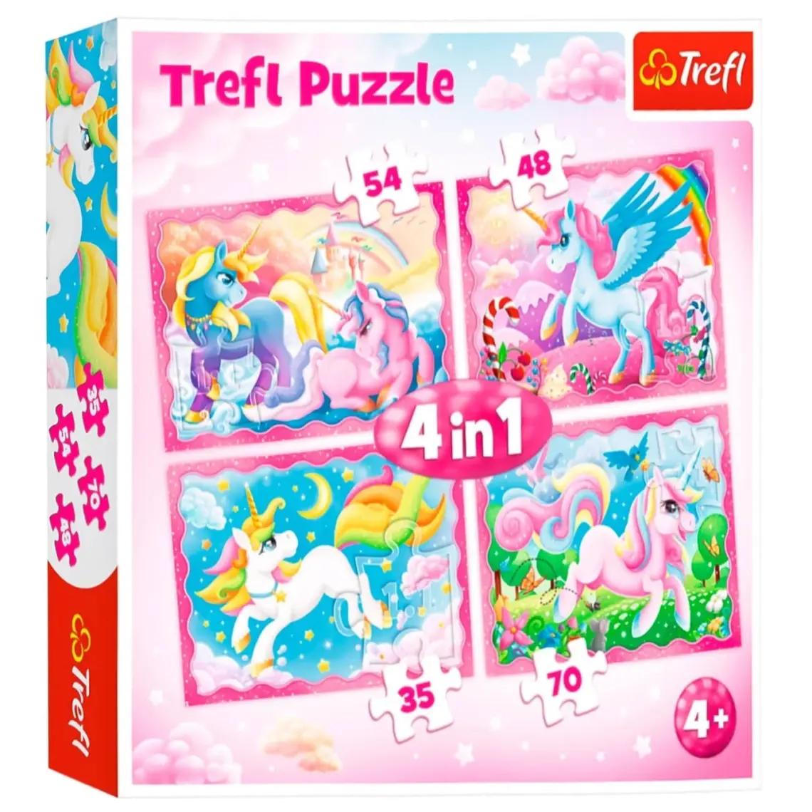 Trefl Puzzle Frozen 2 Journey Into The Unknown 4 In 1 Puzzle (35+48+54+70 Parça)