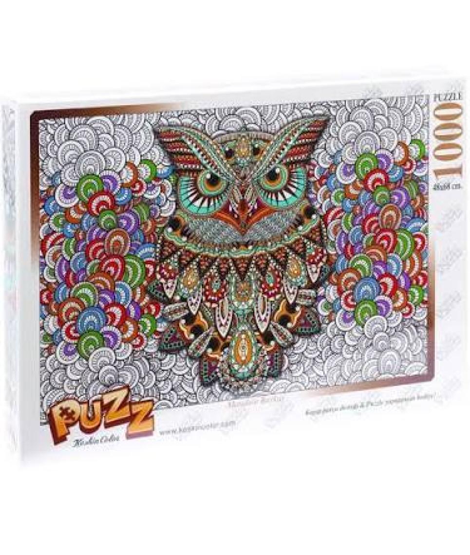 Keskin Color 1000 Parça Puzzle Mandala Baykuş 260392