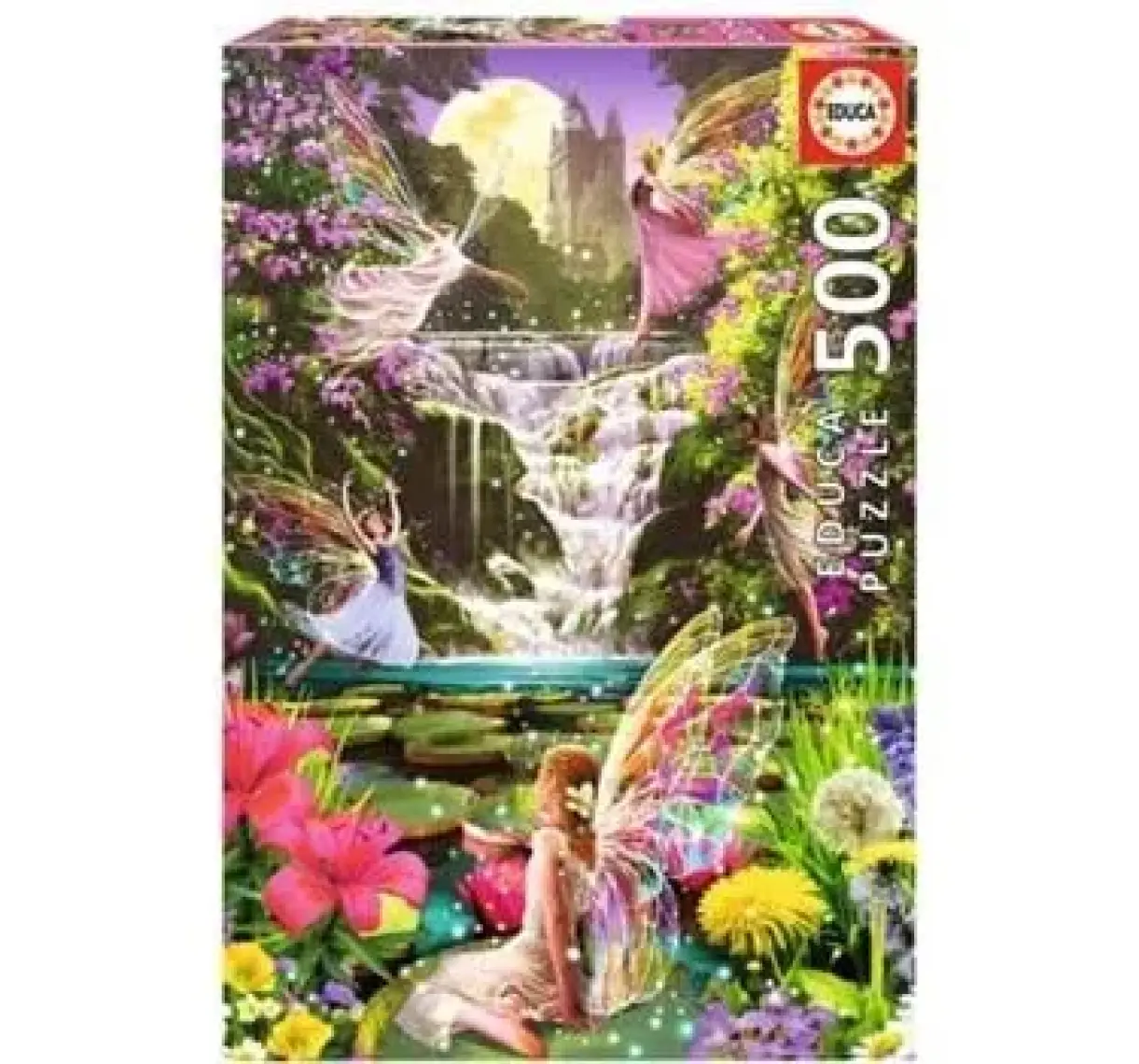 Educa Puzzle 500 Parça Bagajdaki Yavru Köpekler 17645