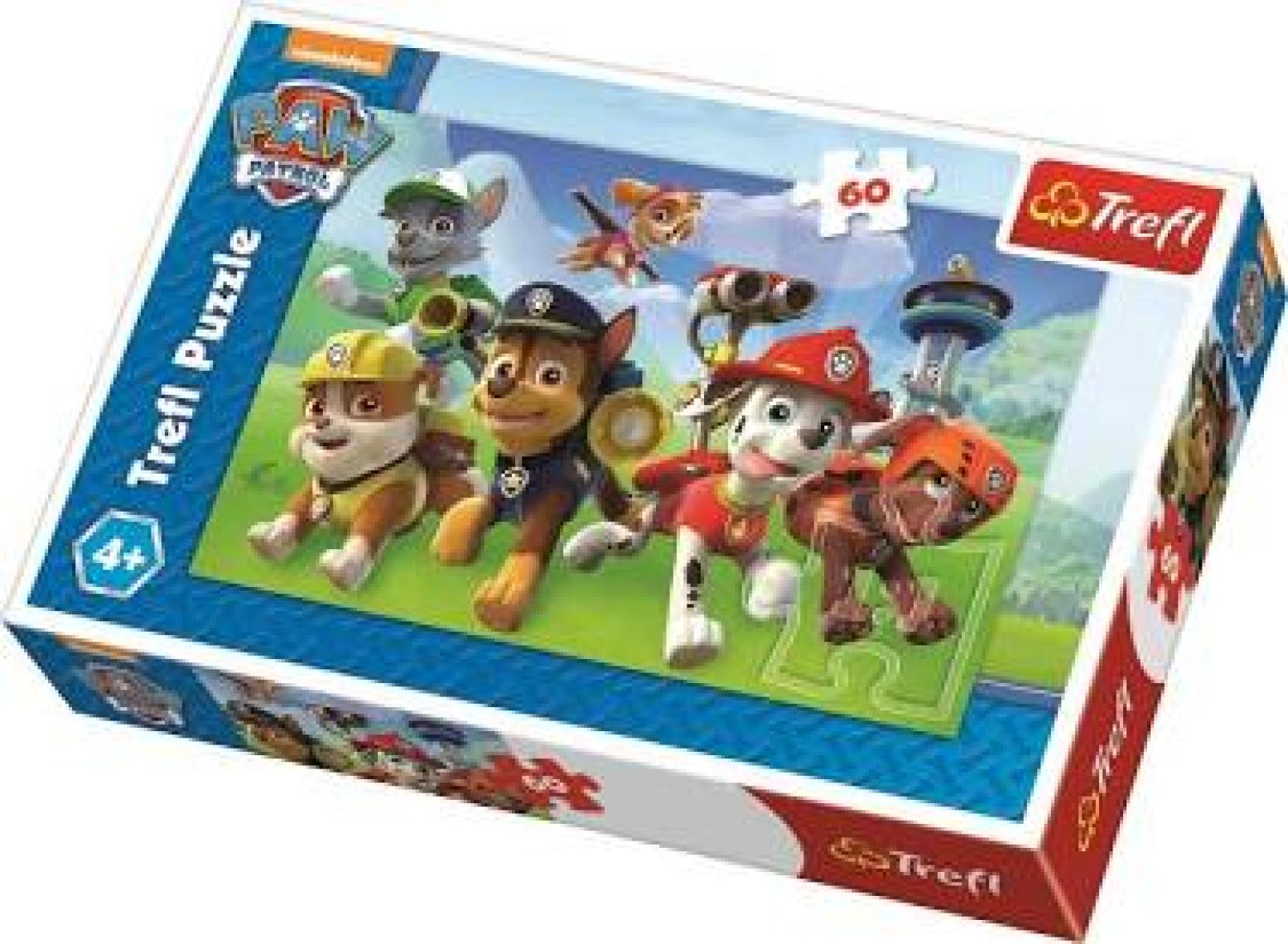 Trefl Puzzle Ready To Action, Paw Patrol 60 Parça Puzzle