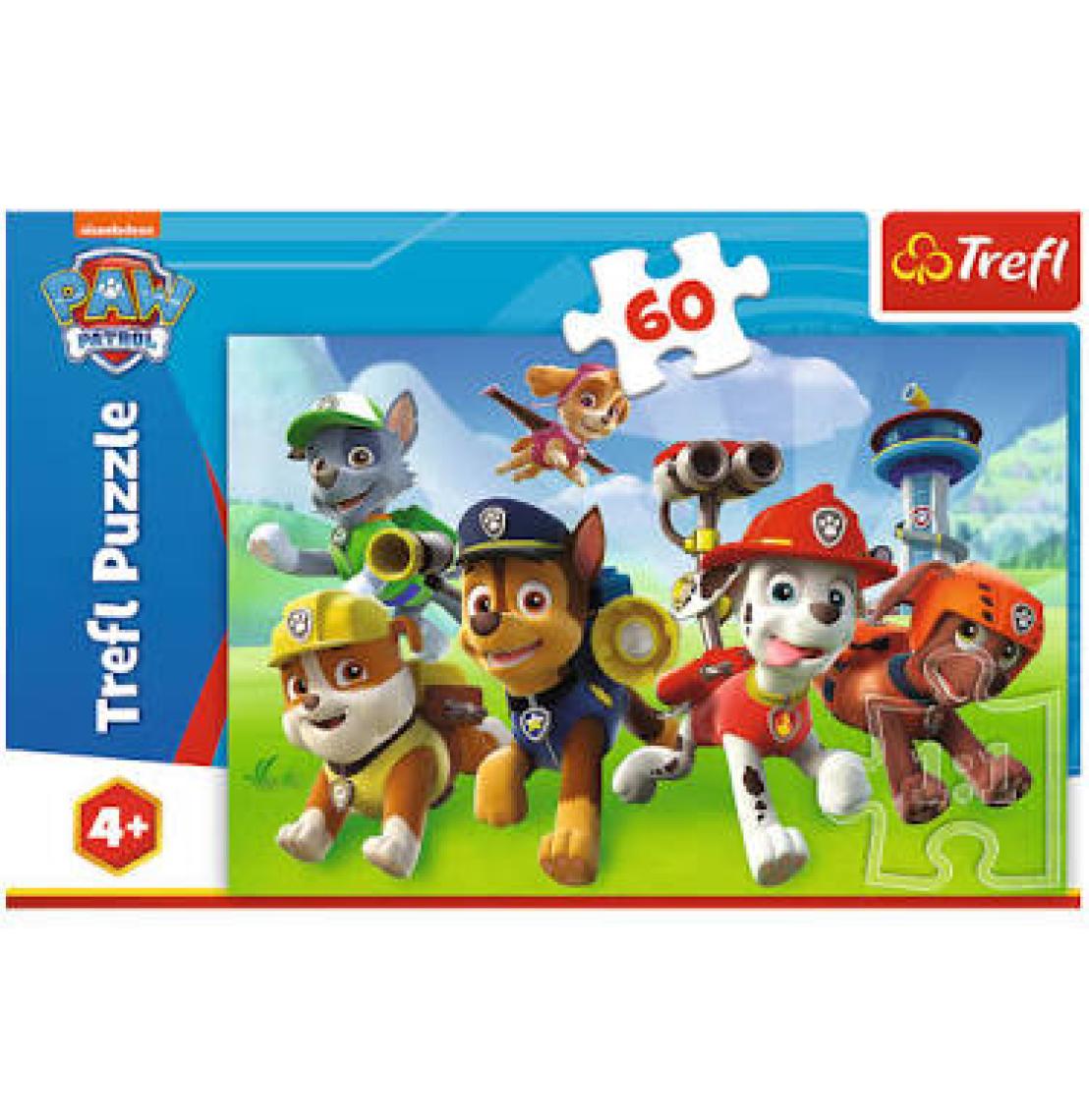 Trefl Puzzle Ready To Action, Paw Patrol 60 Parça Puzzle