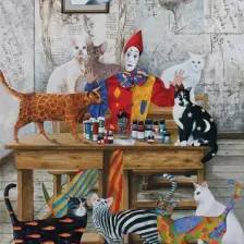 Art Puzzle 1500 Parça Renkli Dünyam