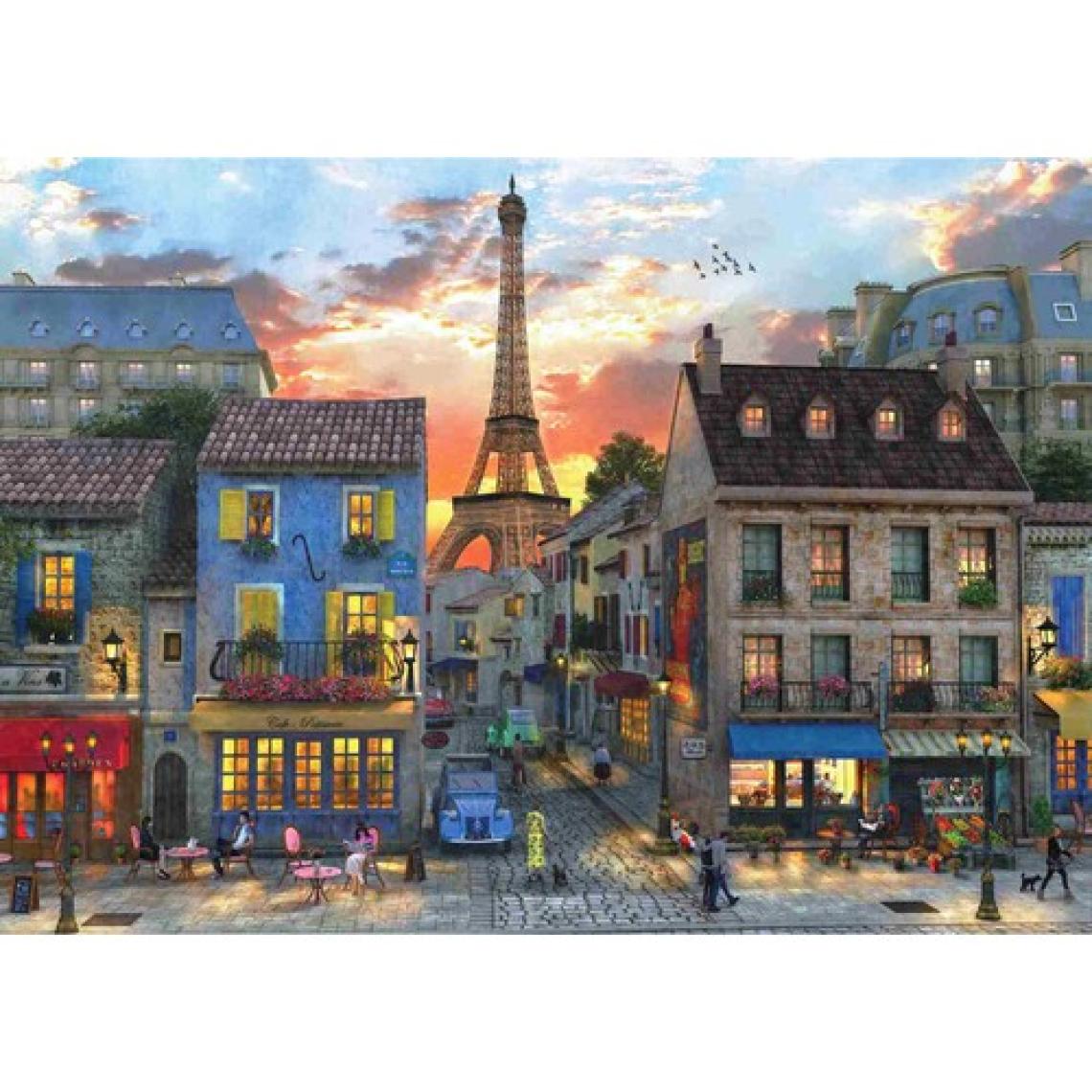 Anatolian 3000 Parçalık Puzzle / Paris Sokakları - Kod 4910