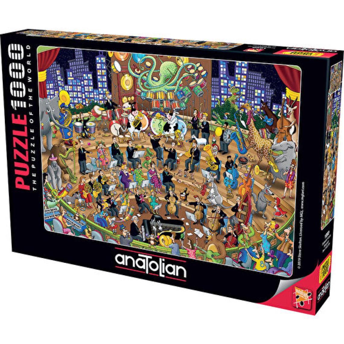 Anatolian 1000 Parçalık Puzzle / Sempatik Konser - Kod 1090