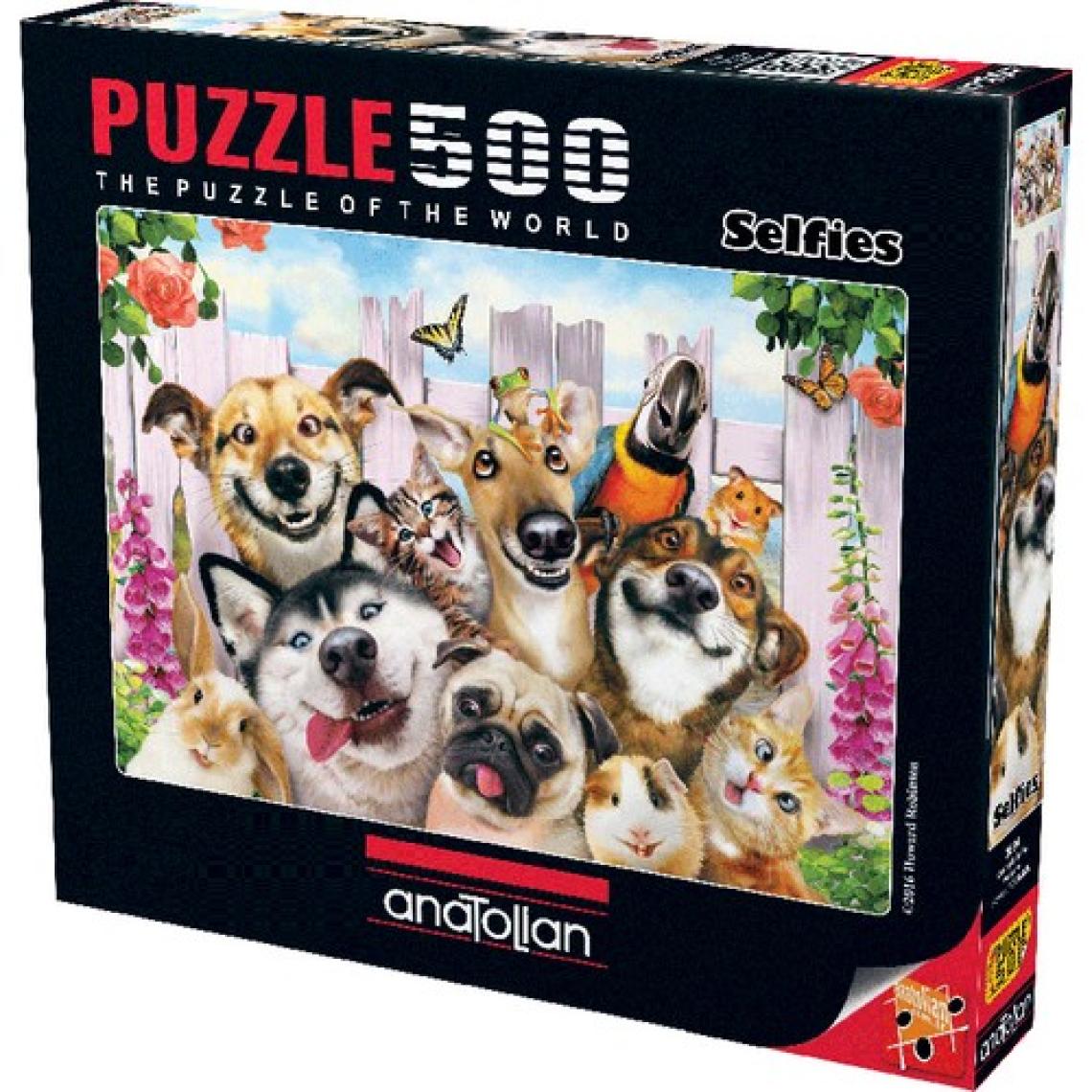 Anatolian 500 Parçalık Puzzle / Dostlarla Selfie - Kod 3584