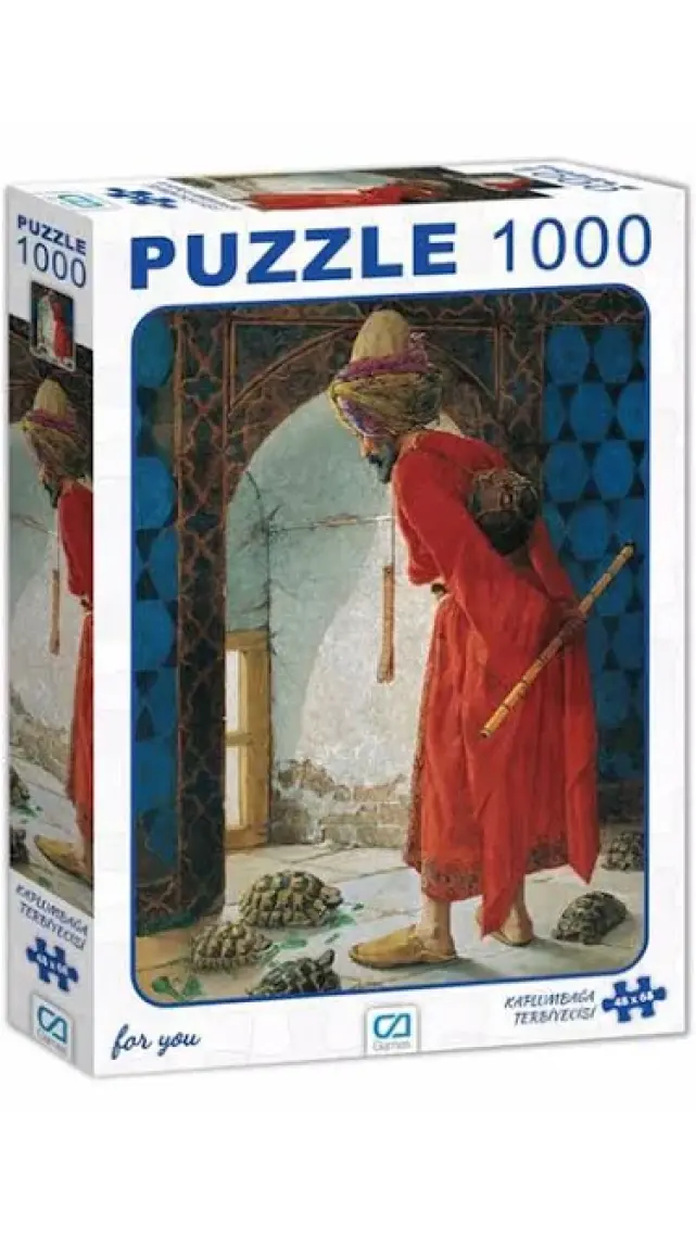 Ca Games Kaplumbağa Terbiyecisi 1000 Parça Puzzle
