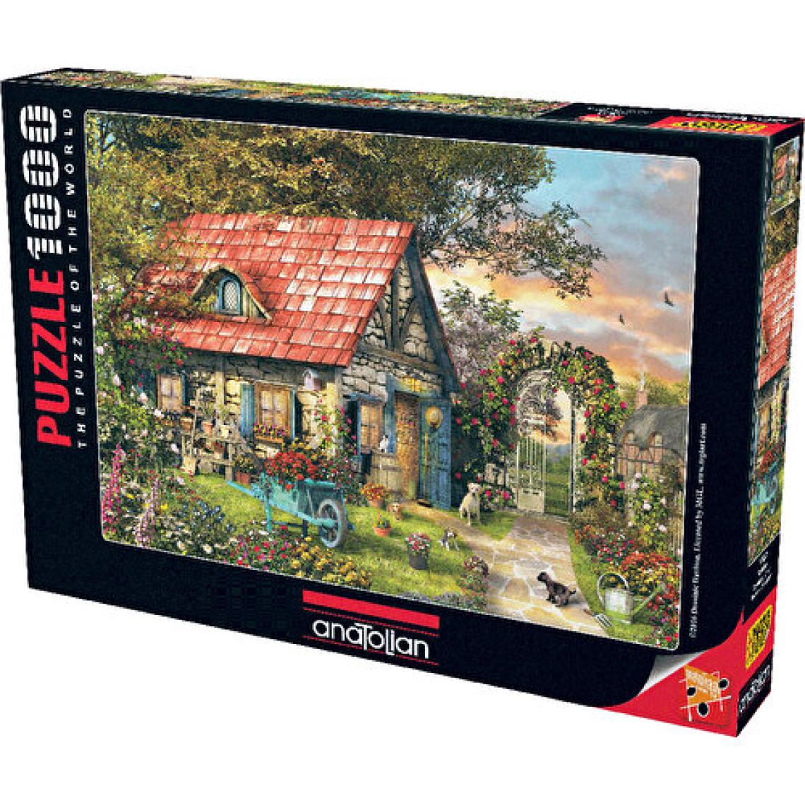 Anatolian 1000 Parçalık Puzzle / Kulübe - Kod 1032