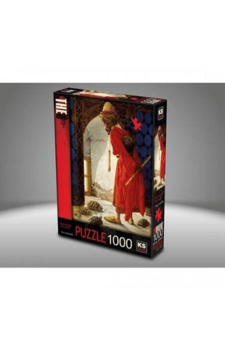 KS Games 1000 Parça Puzzle Kaplumbağa Terbiyecisi