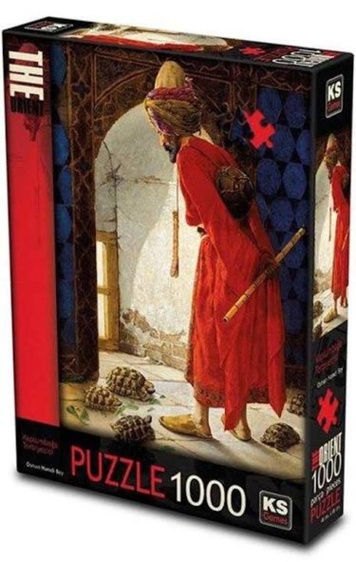 KS Games 1000 Parça Puzzle Kaplumbağa Terbiyecisi
