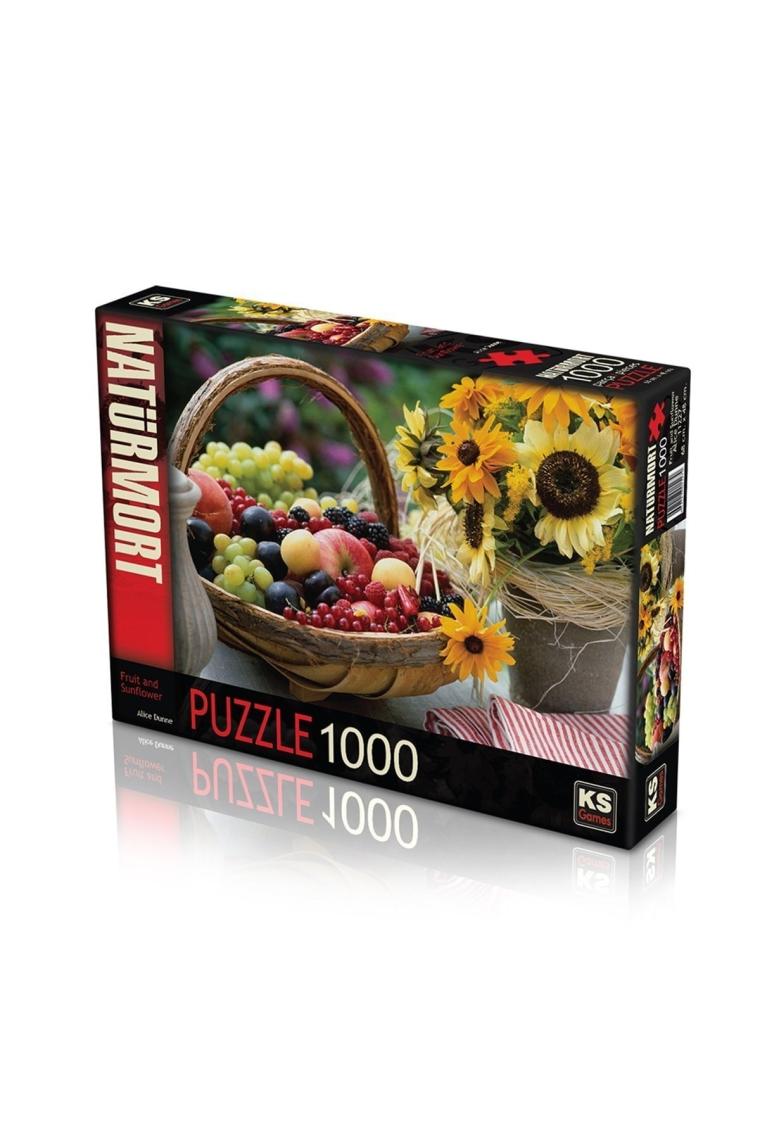 11227 Ks Meyve Ve Ayçiçeği - Fruit And Sunflower 1000 Parça Puzzle