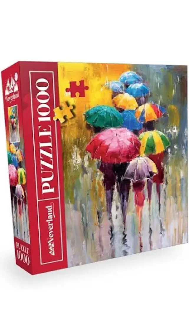 Neverland 1000 Parça - Umbrellas (Şemsiyeler)