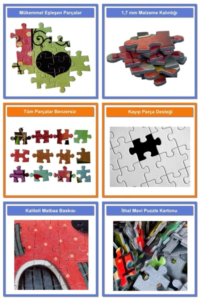Nova Puzzle 2000 Parça Antika Saatler Puzzle - 46004