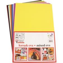 Eva 20x30 cm 2 mm 10 Renk Karışık
