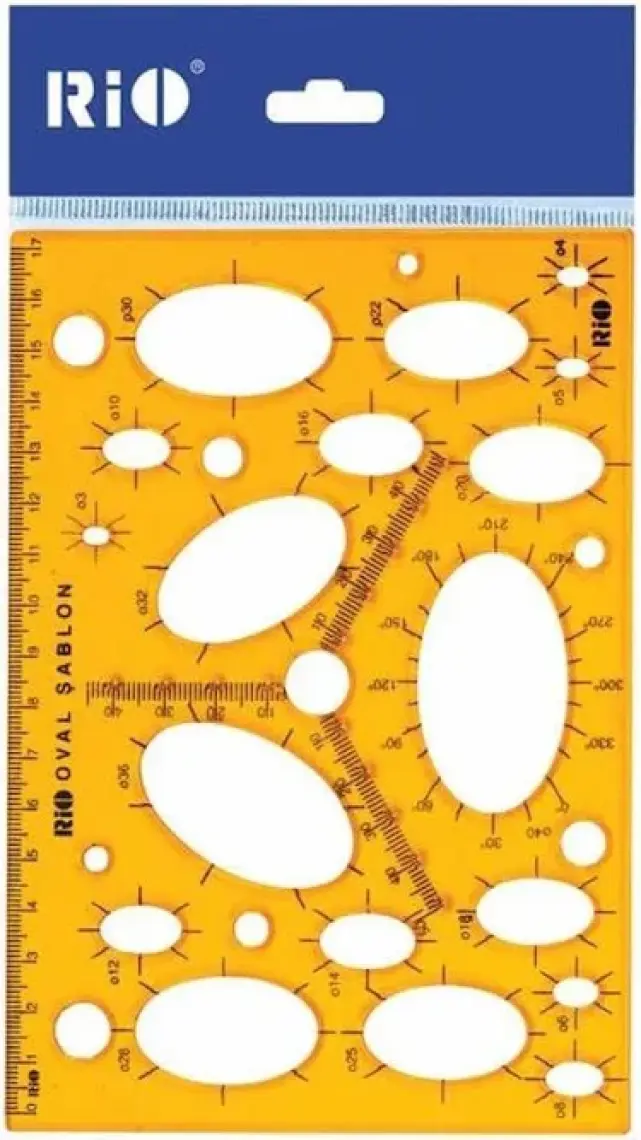 Rio Oval Şablon