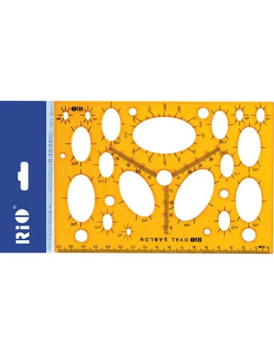 Rio Oval Şablon