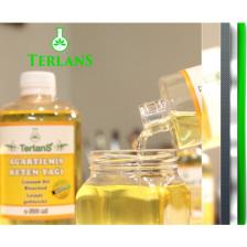 Terlans Ağartılmış Keten Yağı Resim Yağı 1000 ml Linseed Oil Bleached