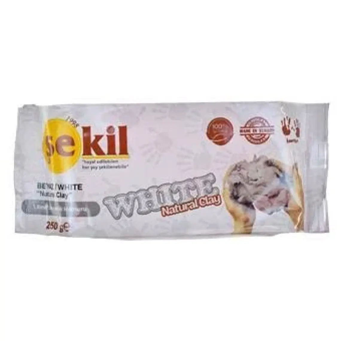 Şekil Beyaz Seramik Hamuru 250 gr