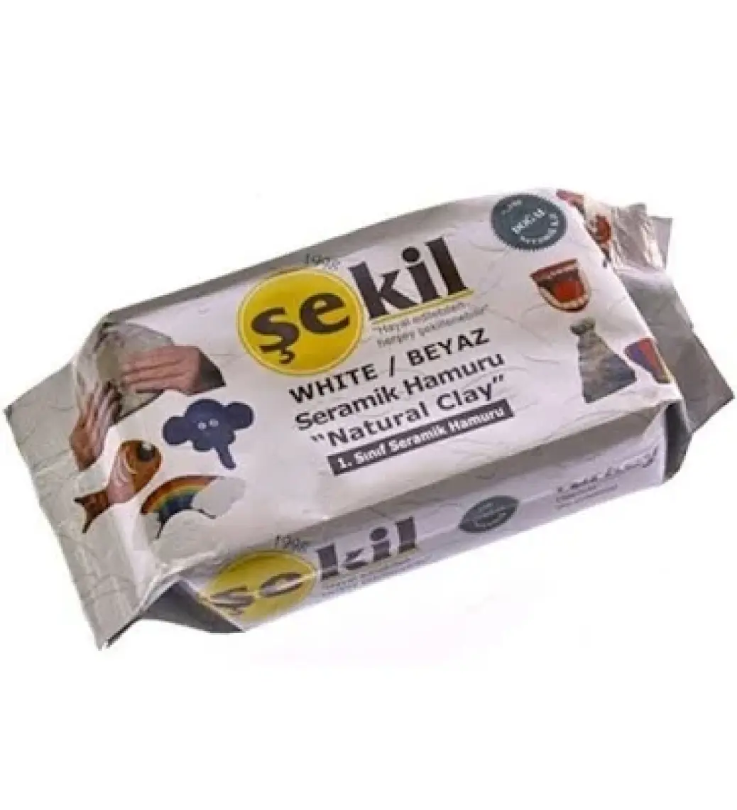 Şekil Beyaz Seramik Hamuru 250 gr