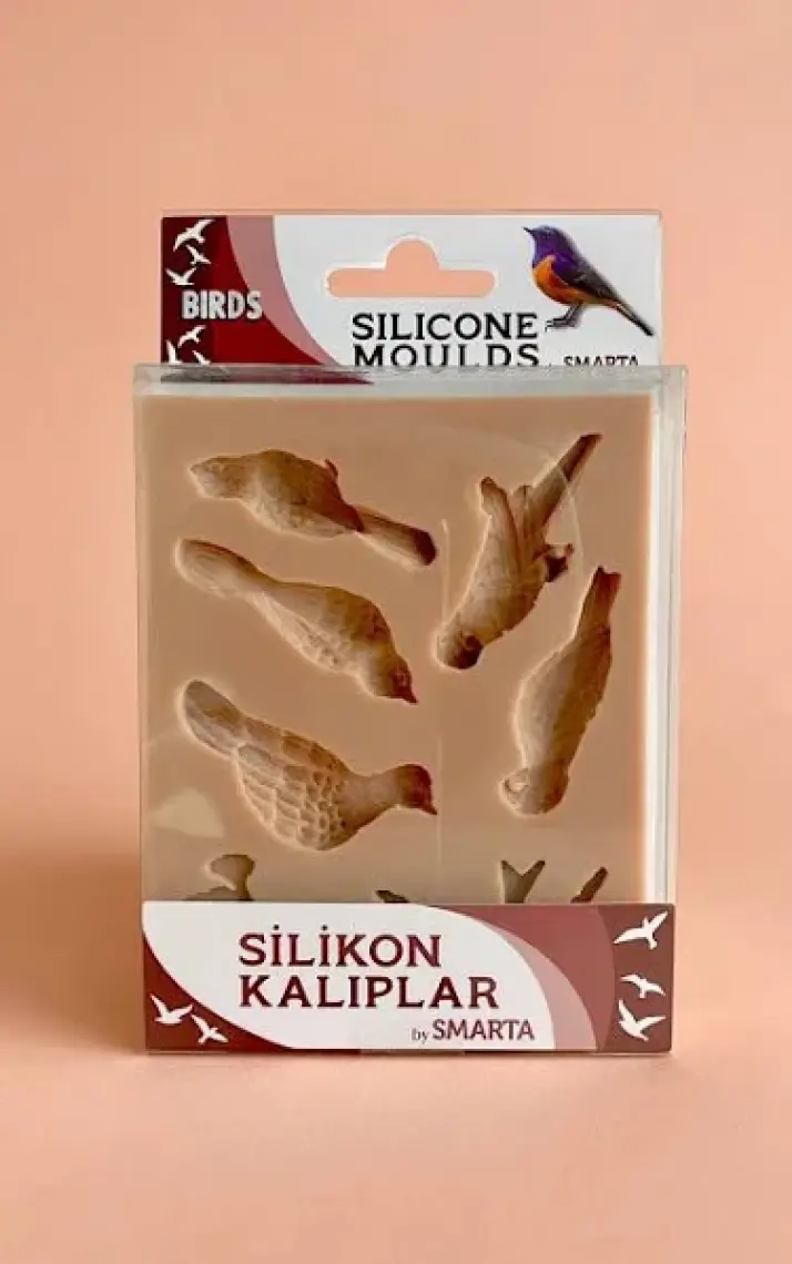 Smarta Silikon Kalıp - Kuşlar