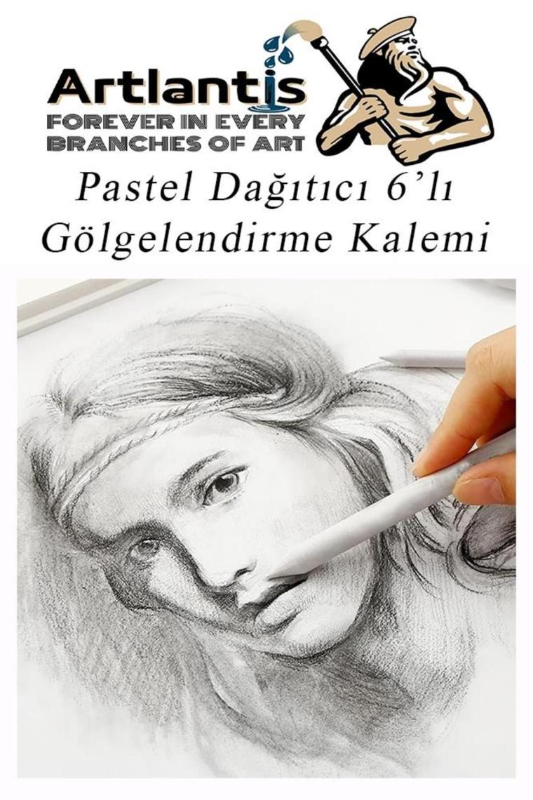 Artlantis Karakalem Seti 16 Parça 1 Paket Gölgelendirme Kalemi