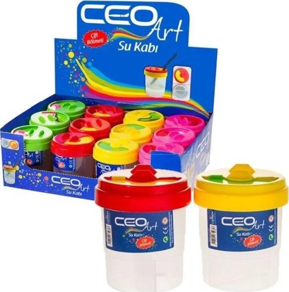 Ceo Art Su Kabı Çift Bölmeli