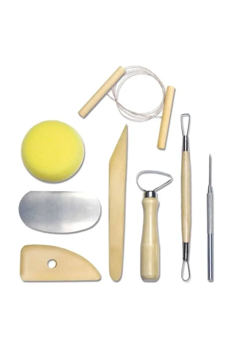 Lutart Seramik Başlangıç Seti 8 Parça (Pottery Tool Kit)